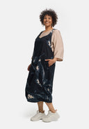 'Velisse' abito salopette – stretch di cotone, midi