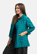 Blus A-linje med ficka 'Velena'