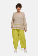 'Livia' Hose – Weite Passform, cleanes Design, & stretch