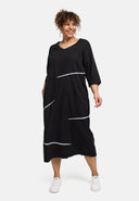 Μίντι φόρεμα 'Saria' – καθαρό, άνετο & φυσικό