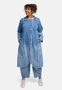 'Sky' Frakke – Premium Denim, Ombre-Vask & Stræk