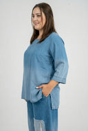 'Inea' Spijkerhemd – zacht & luchtig